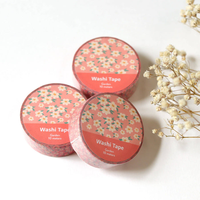 Blush Pink Floral Washi Tape