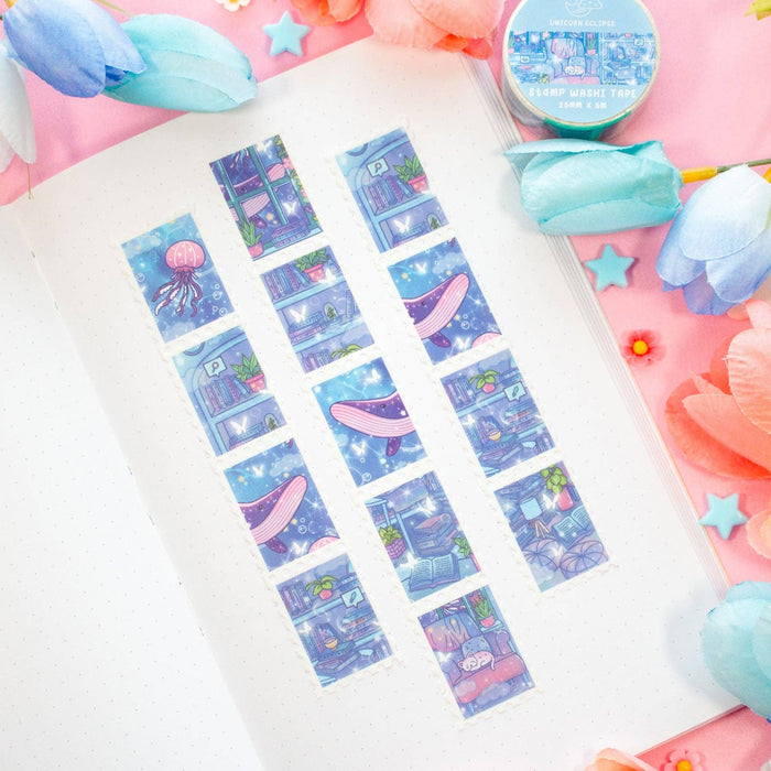 Reading Room Stamp Washi Tape