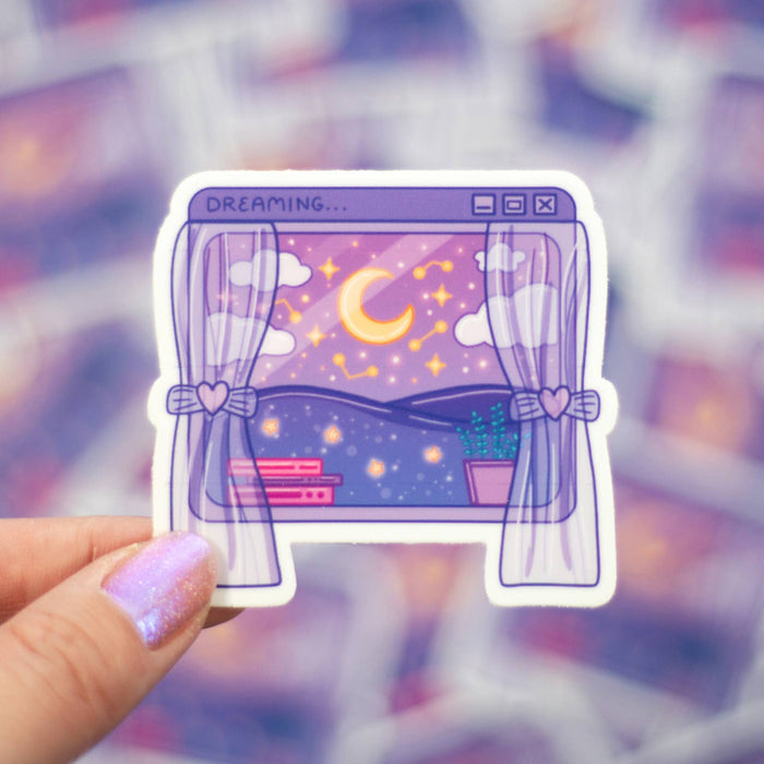 Dreaming Window Vinyl Sticker