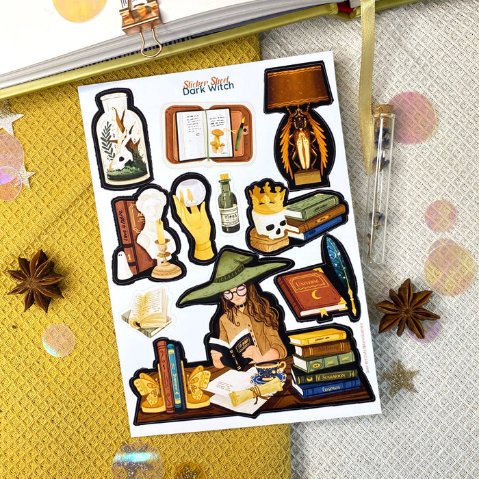 Dark Witch Sticker Sheet