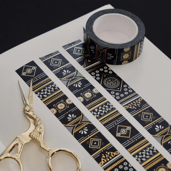 Aurum Washi Tape - Black