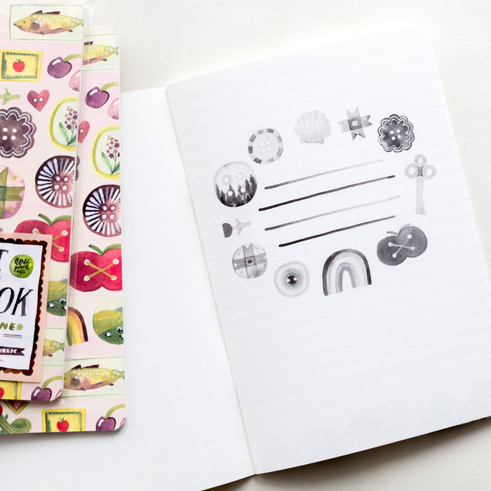 A5 Lined Notebook — Trinkets