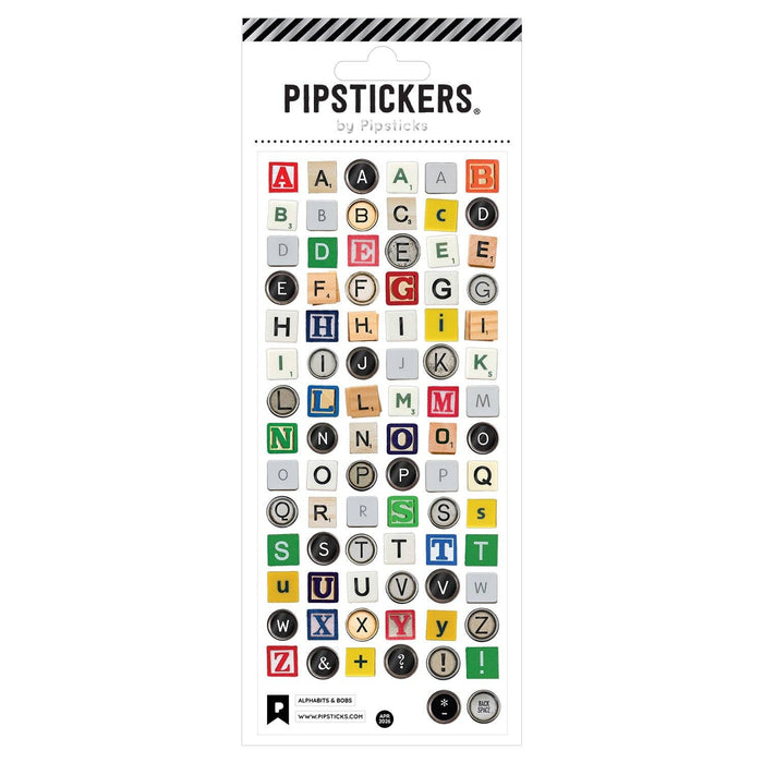 Alphabits & Bobs Alphabet Stickers