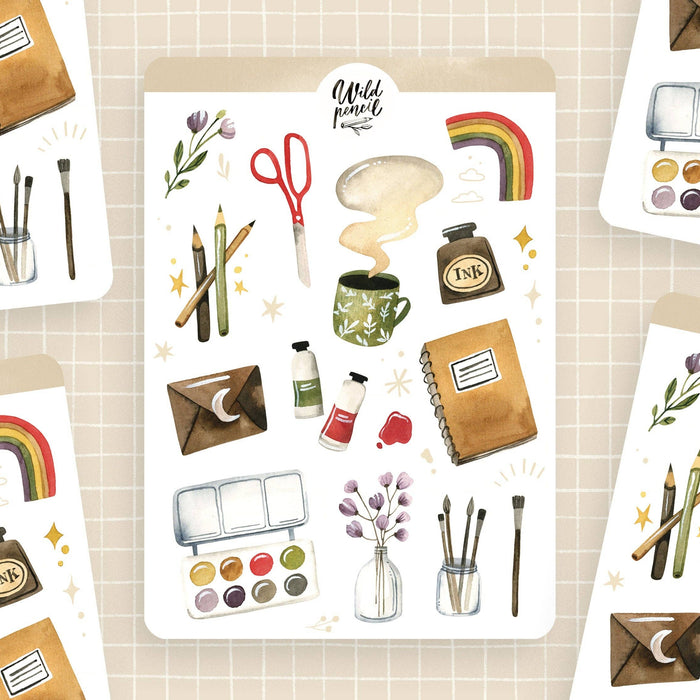 Sticker Sheet — Creativity