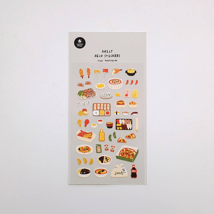 Daily Deco Stickers - Food Trip #6