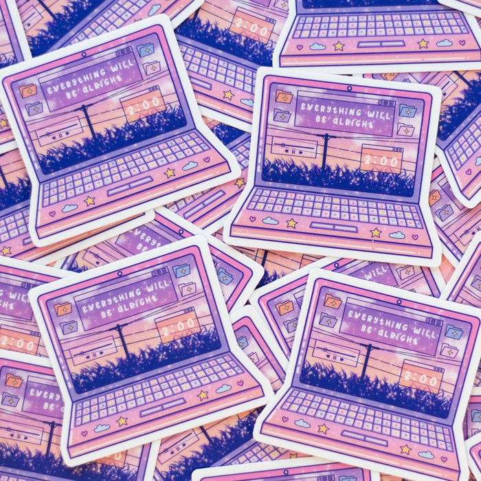 Laptop Vinyl Sticker