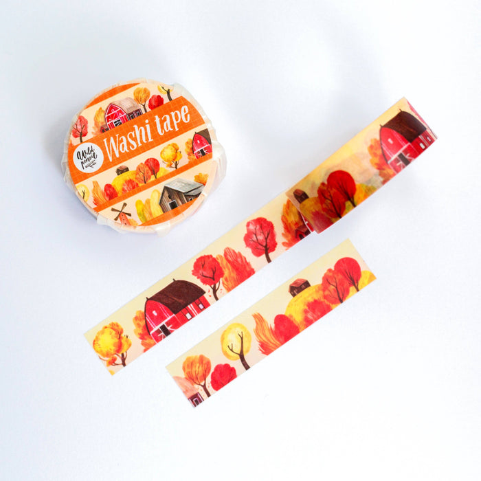 Washi Tape — Autumn Landscape