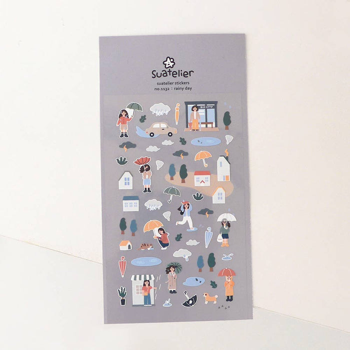 Daily Deco Stickers - Rainy Day
