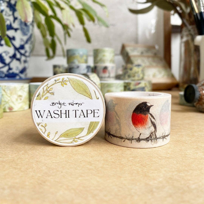 Scarlet Robin Washi Tape - 30mm