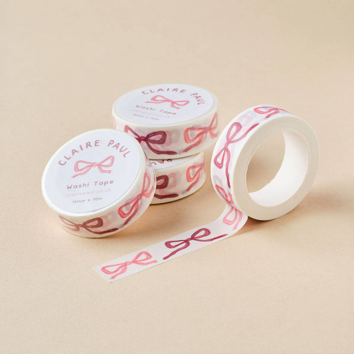 Pink Bows Washi Tape