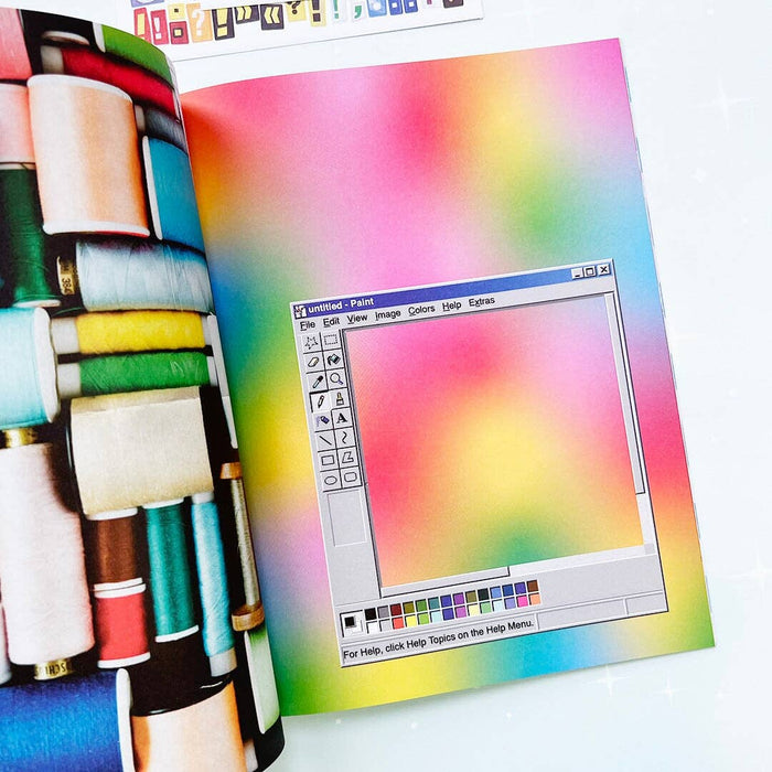 Rainbow Vision Collage Magazine