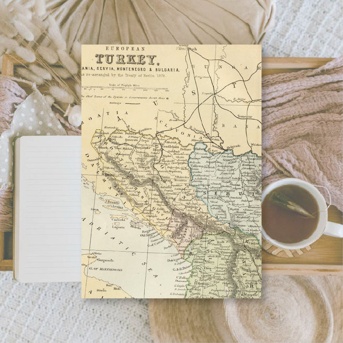 Old Maps Scrapbook Paper Pack