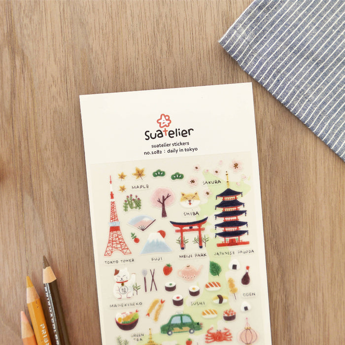 Daily Deco Stickers - Daily in Tokyo