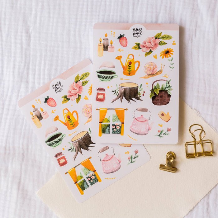 Sticker Sheet — At Grandma's