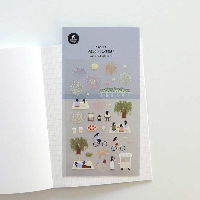 Daily Deco Stickers - Midnight Picnic
