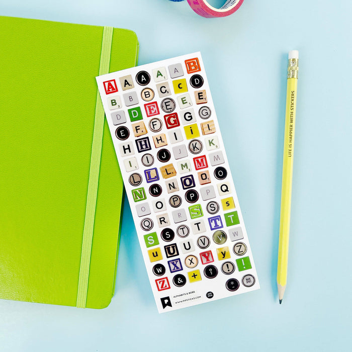 Alphabits & Bobs Alphabet Stickers
