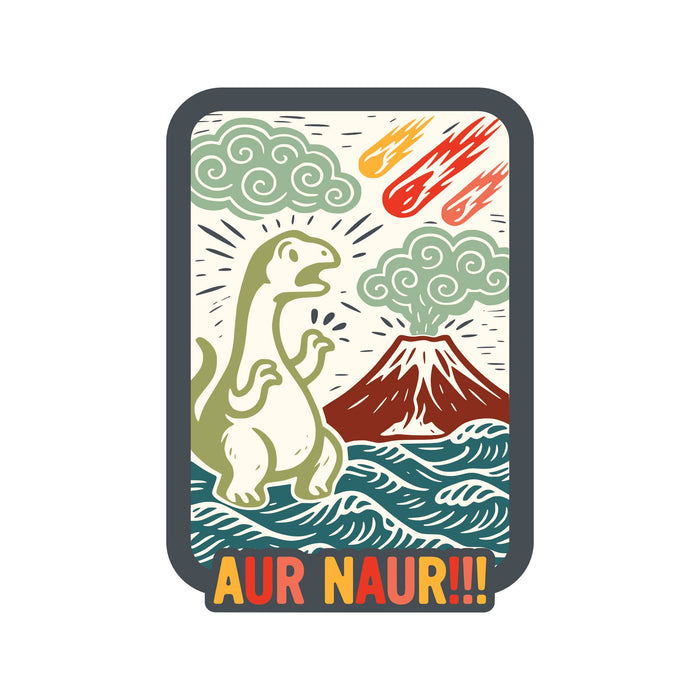 Aur Naur Dinosaur Vinyl Sticker