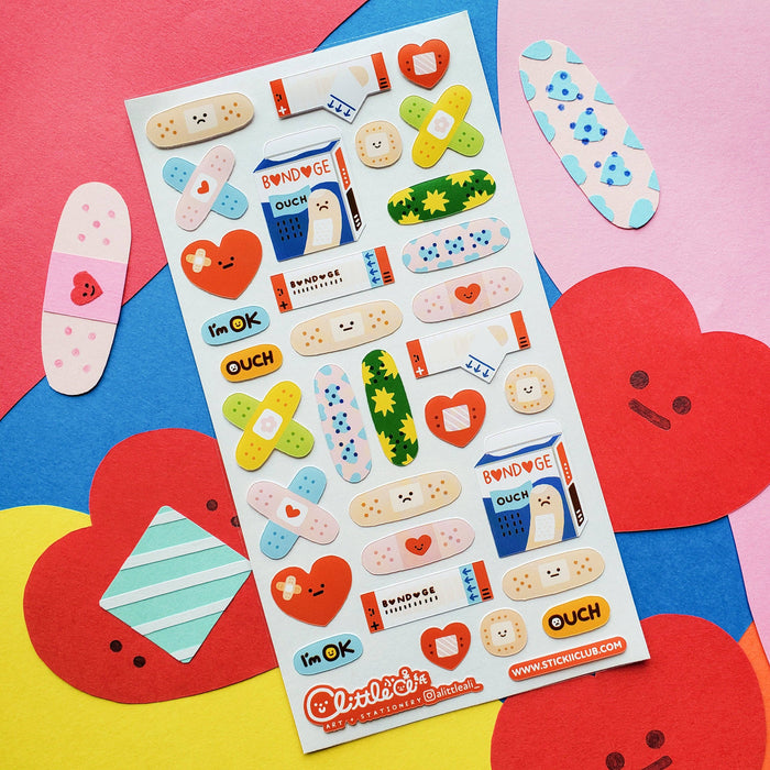 Ouch! All Better Sticker Sheet
