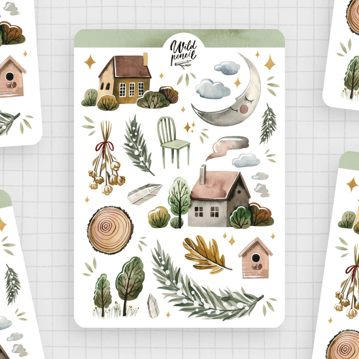 Sticker Sheet — Home