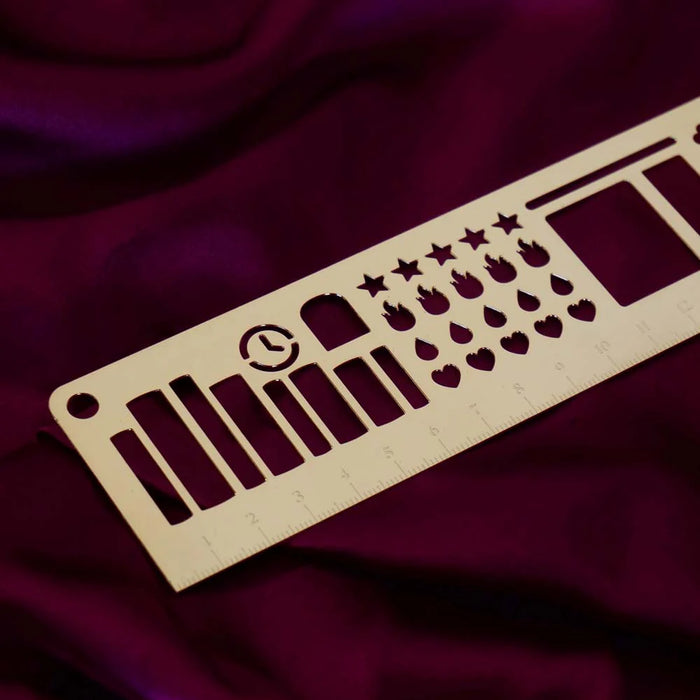 Reading Journal Stencil Ruler
