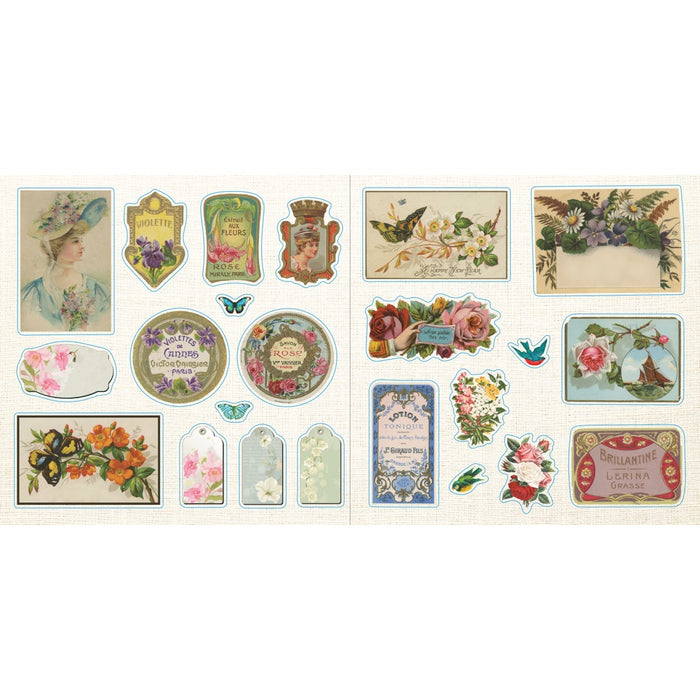 Loads of Ephemera Sticker Book - Over 580 Stickers!