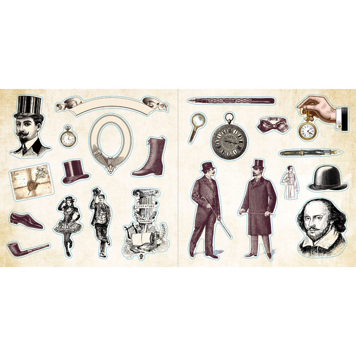 Loads of Ephemera Sticker Book - Over 580 Stickers!