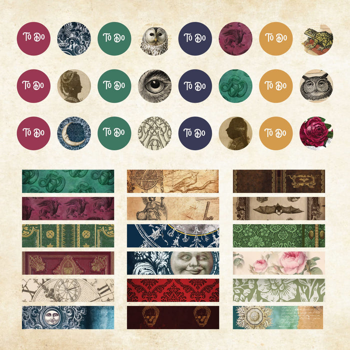 Mystical Ephemera Sticker Book - Over 900 Stickers!
