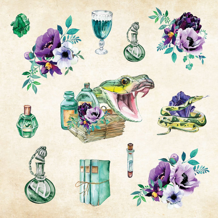 Mystical Ephemera Sticker Book - Over 900 Stickers!