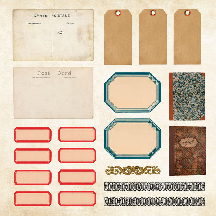 Mystical Ephemera Sticker Book - Over 900 Stickers!