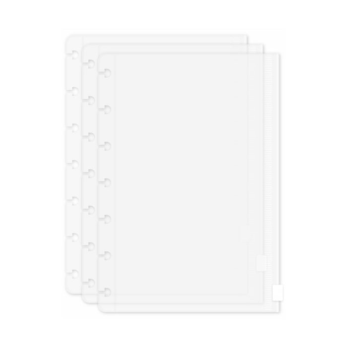 MINI Happy Planner Clear Zip Lock Pocket