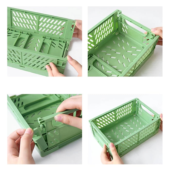 Collapsible Storage Crates - Mini Size - Purple (NEW Colour!)