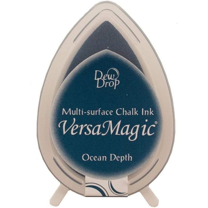 Tsukineko VersaMagic Dew Drop Chalk Ink Pads - Blues